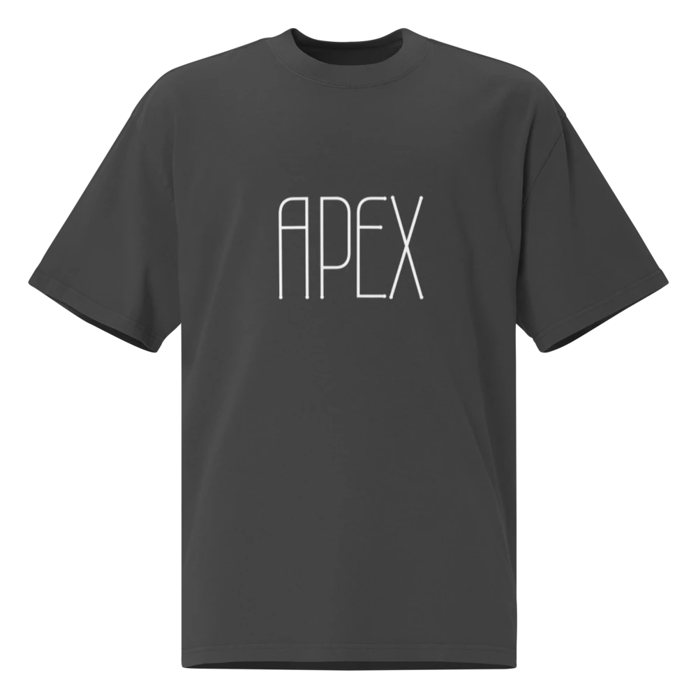 Men's Apex Oversized Faded T-Shirt