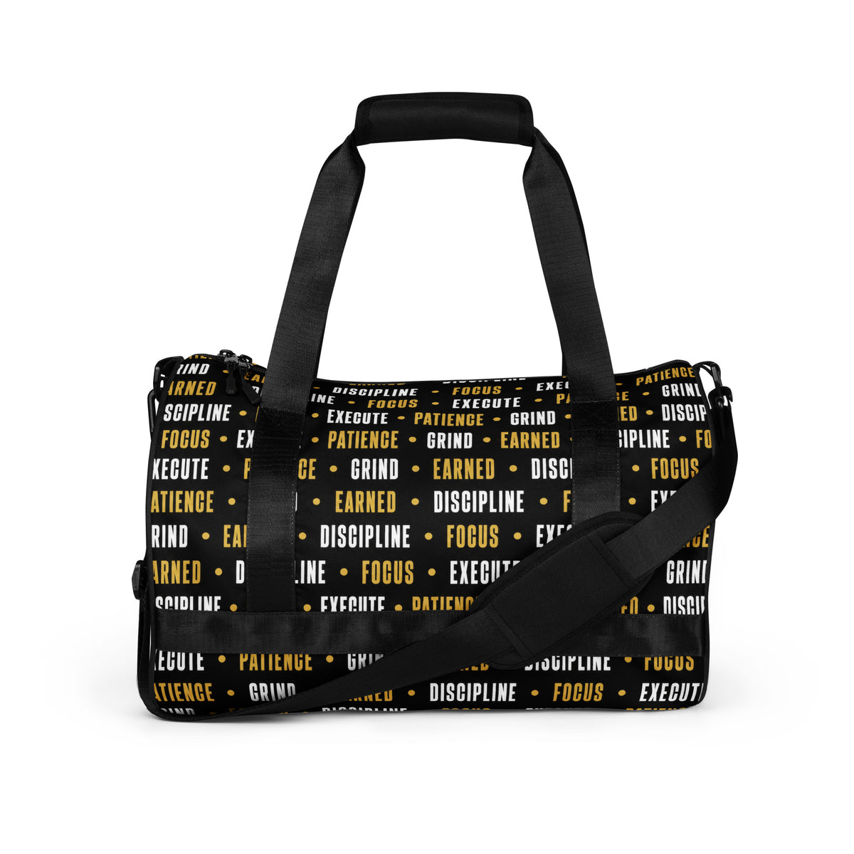 Manifesto Grid gym bag, front view