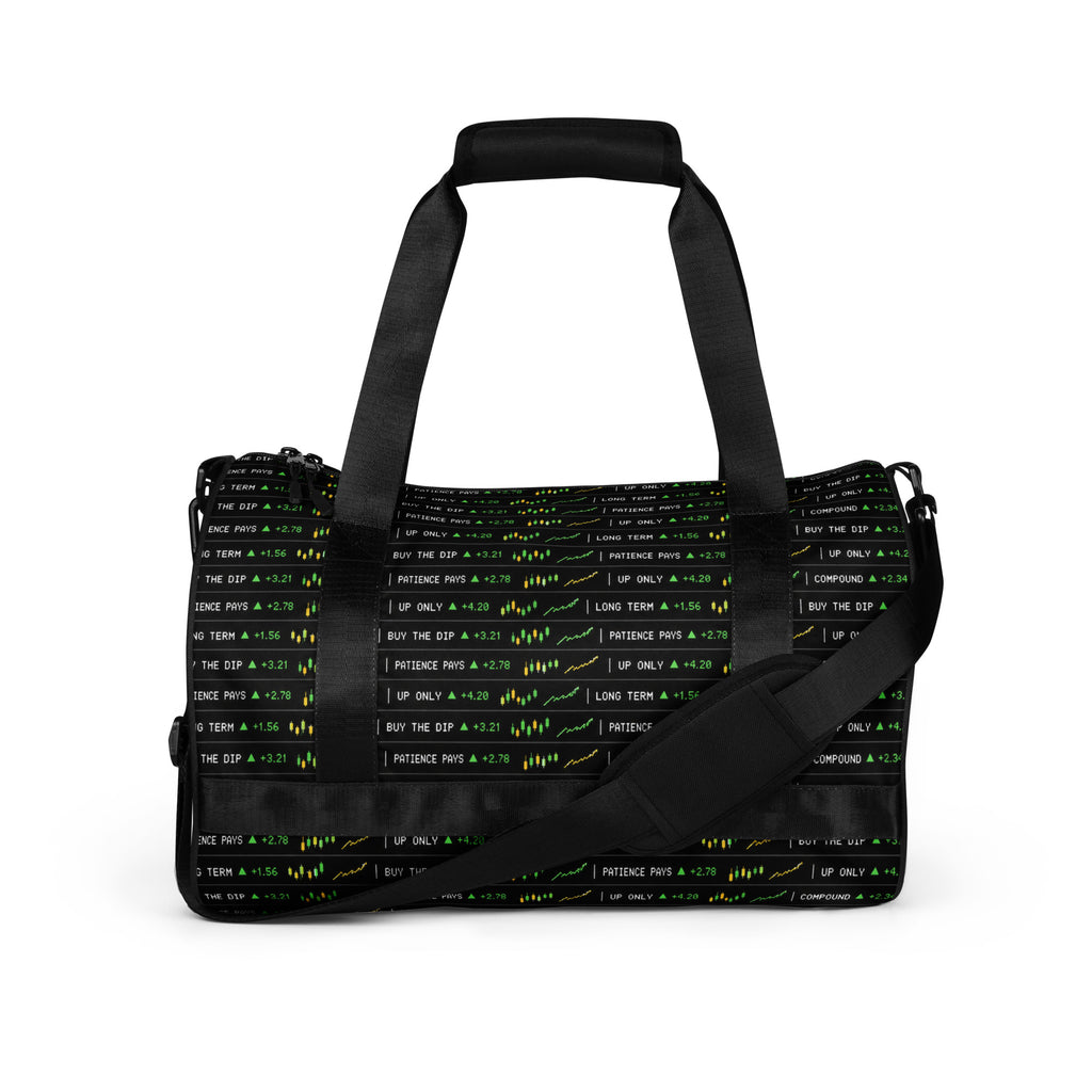 Market Terminal gym bag, front view