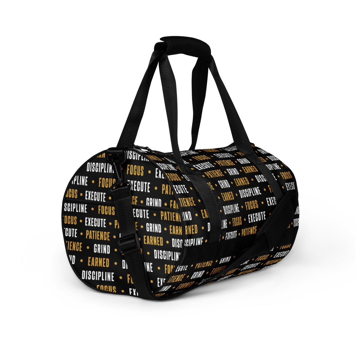 Manifesto Grid gym bag, right front view