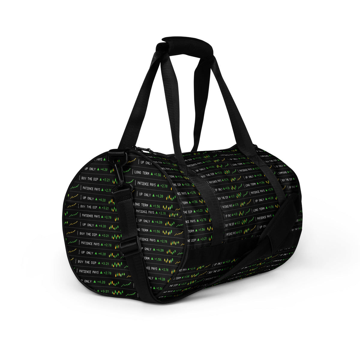 Market Terminal gym bag, right front view