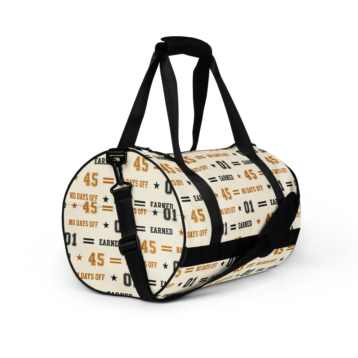 Varsity Retro gym bag, right front view