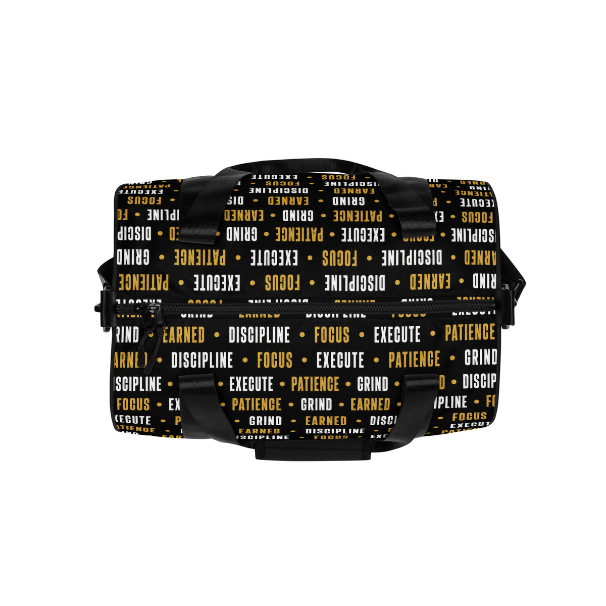 Manifesto Grid gym bag, top view