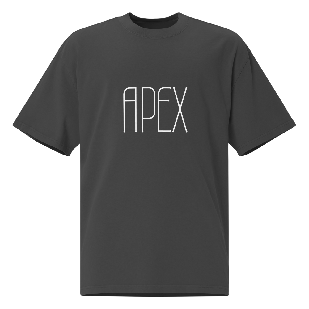 Men's Apex Oversized Faded T-Shirt