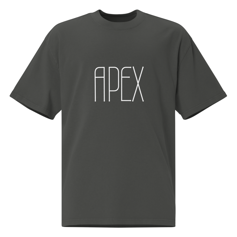 Men's Apex Oversized Faded T-Shirt