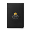 Black Keep Climbing hardcover journal, front cover