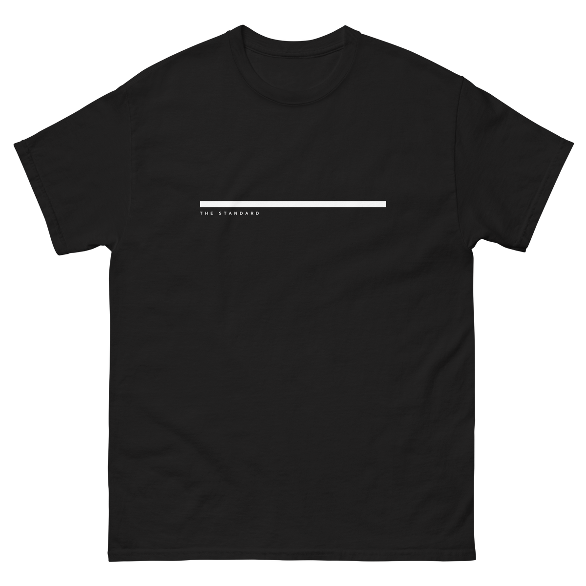 Black The Standard t-shirt, front