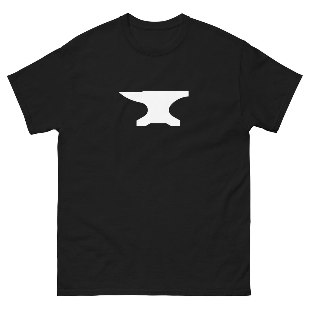 Black The Anvil t-shirt, front