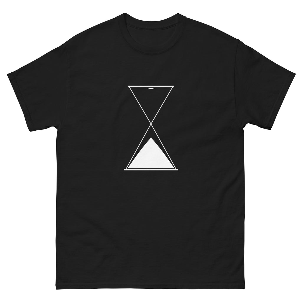 Black The Hourglass t-shirt, front
