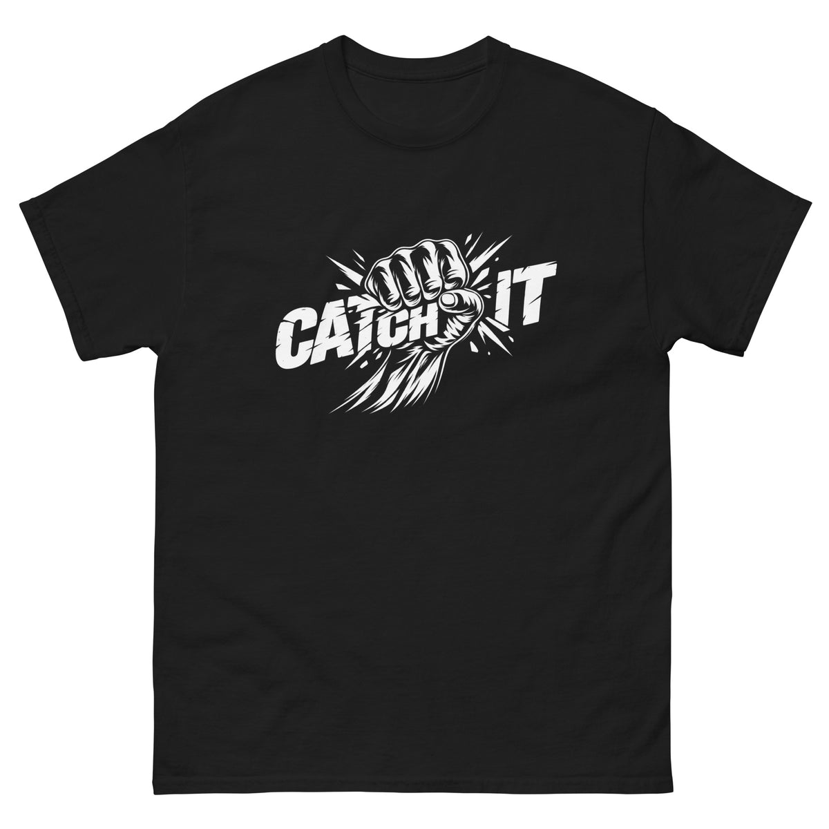 Black Catch Your Dream t-shirt, front