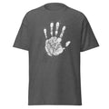Dark Heather The Chalk Hand t-shirt, front