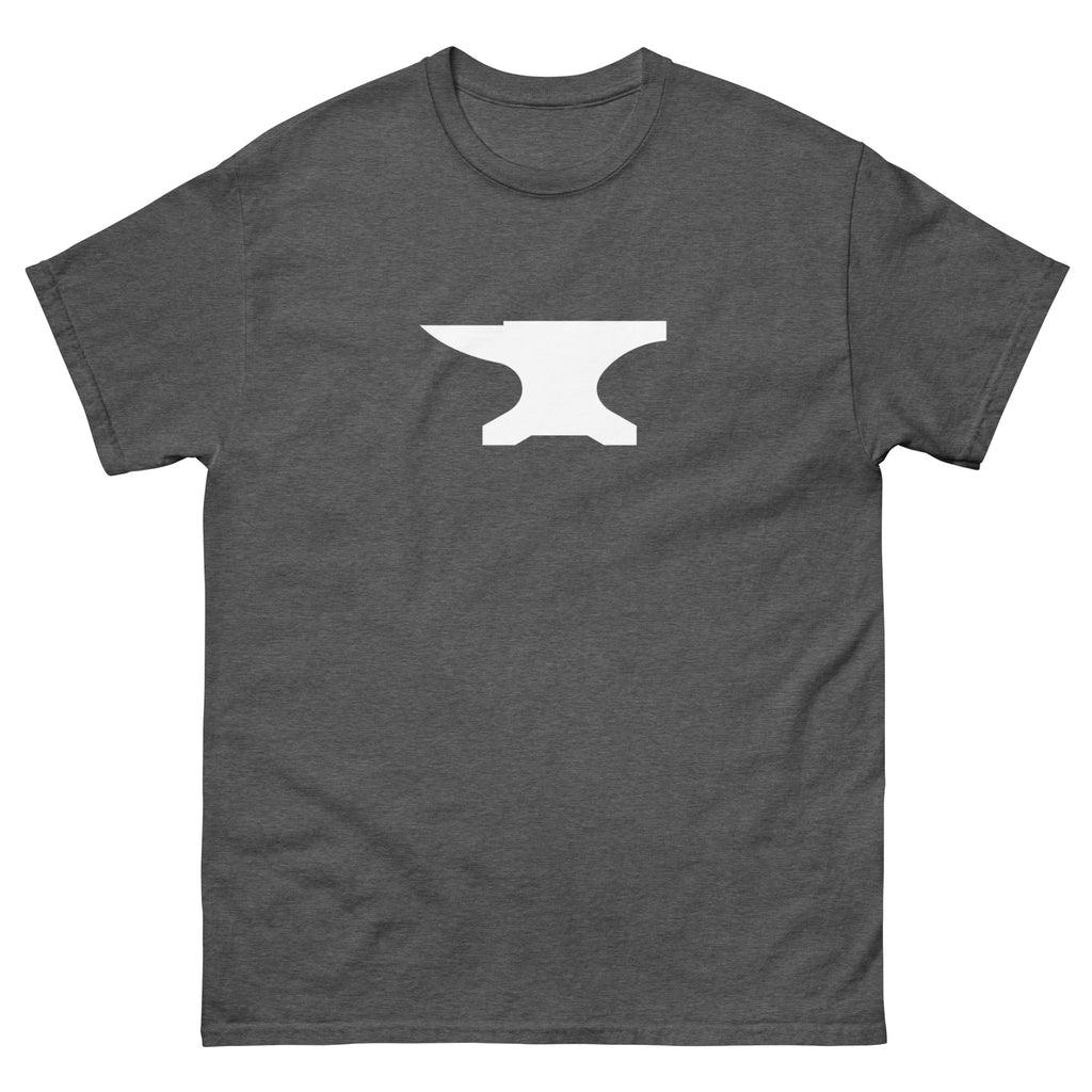 Dark Heather The Anvil t-shirt, front