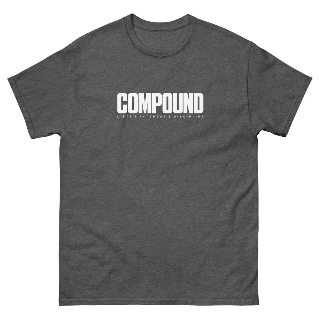 Dark Heather Compound t-shirt, front