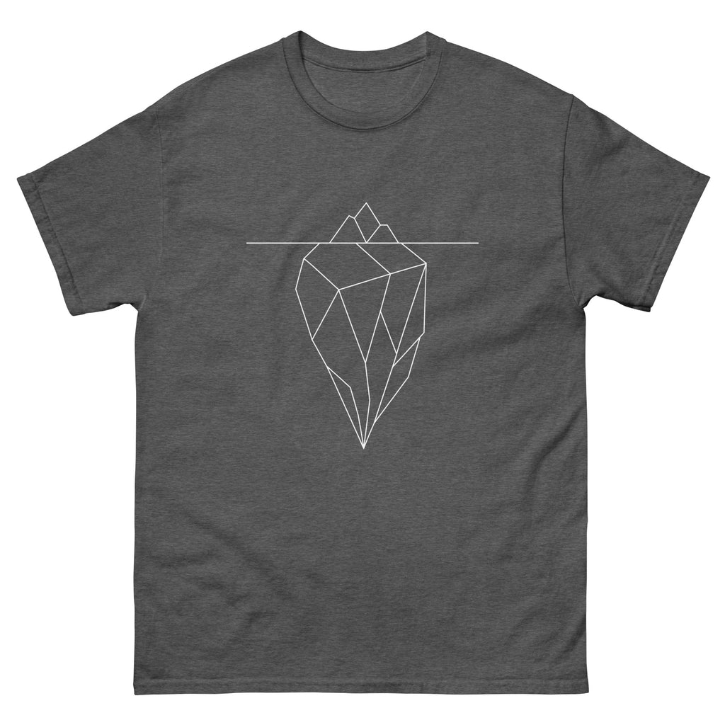 Dark Heather The Iceberg t-shirt, front