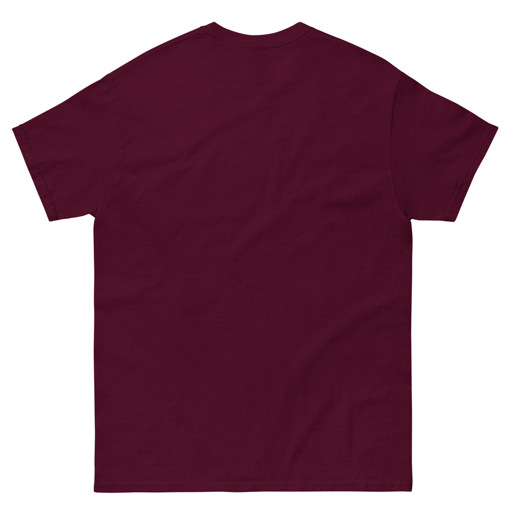 Maroon Pulse Into Profit t-shirt, back
