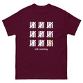 Maroon Still Counting t-shirt, front