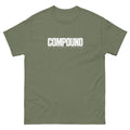 Military Green Compound t-shirt, front
