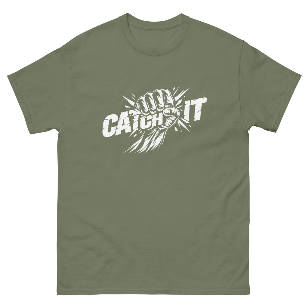 Military Green Catch Your Dream t-shirt, front