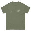 Military Green Become Better t-shirt, front