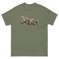 Military Green Money t-shirt, front