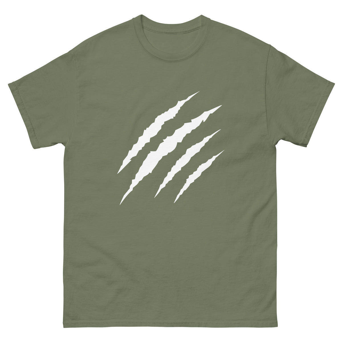 Military Green The Predator t-shirt, front