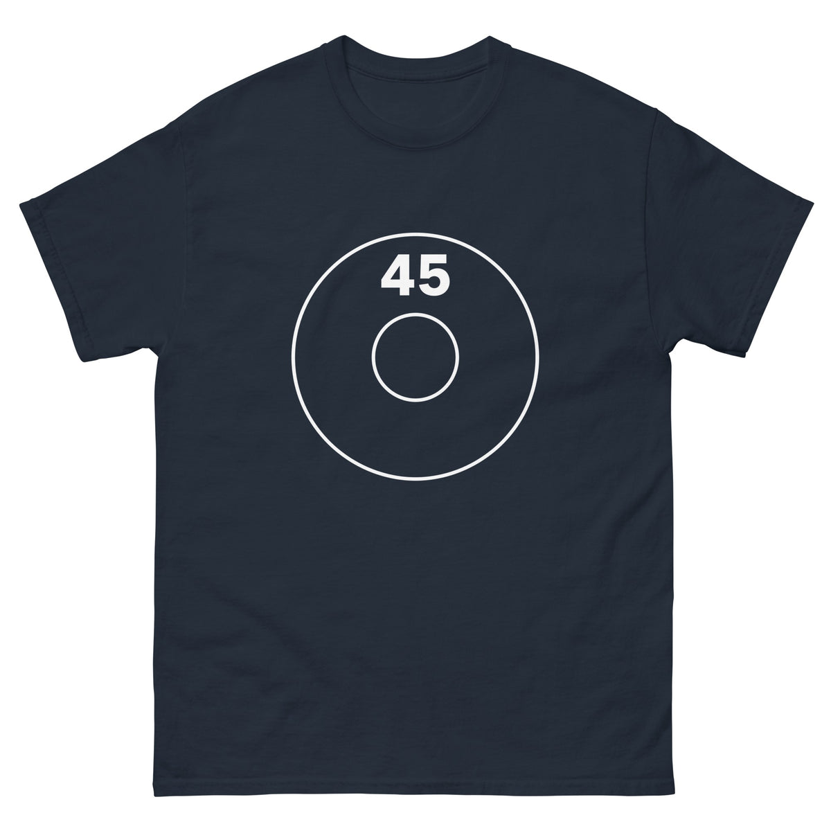 Navy The 45 t-shirt, front