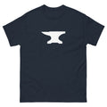 Navy The Anvil t-shirt, front