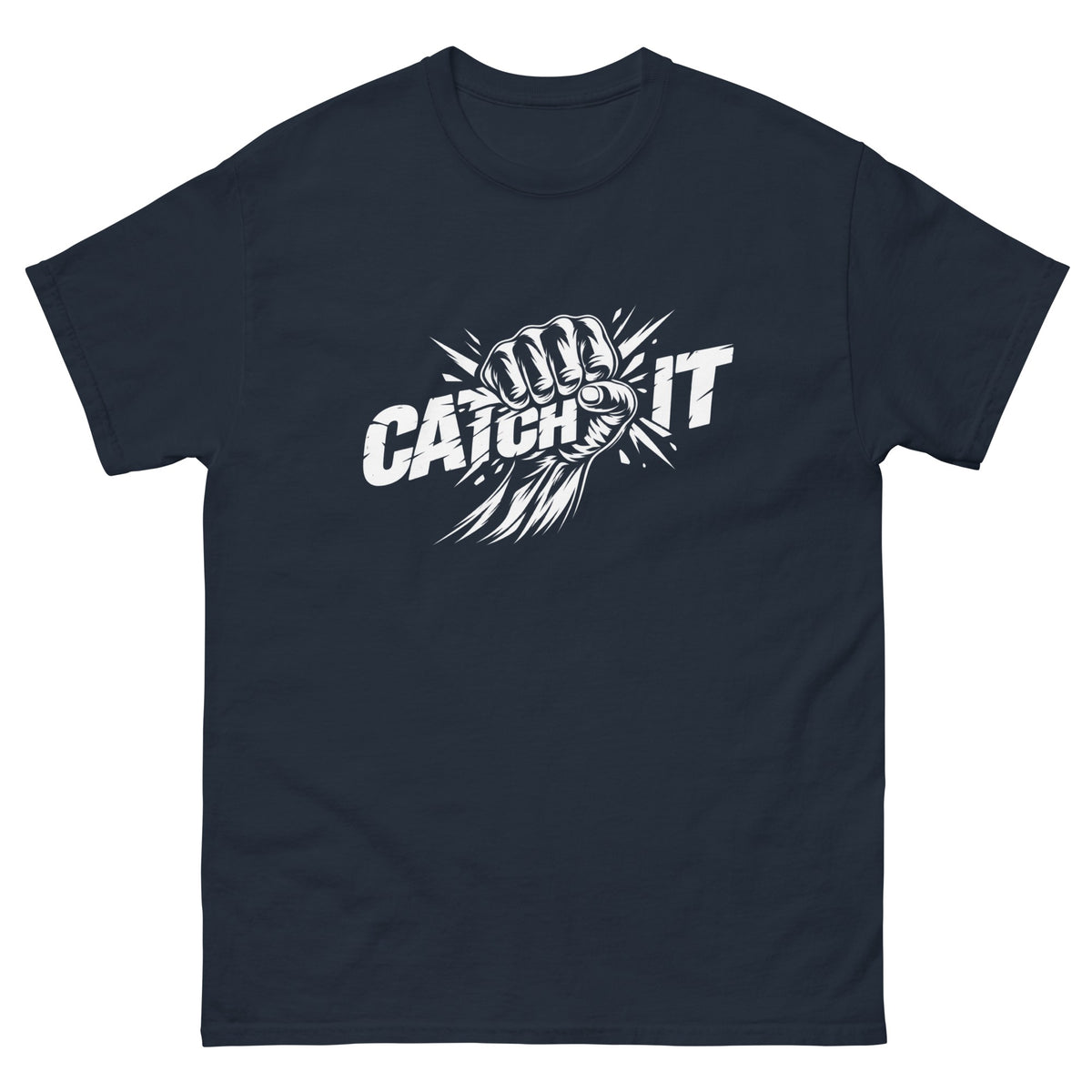 Navy Catch Your Dream t-shirt, front