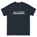 Navy Alone t-shirt, front