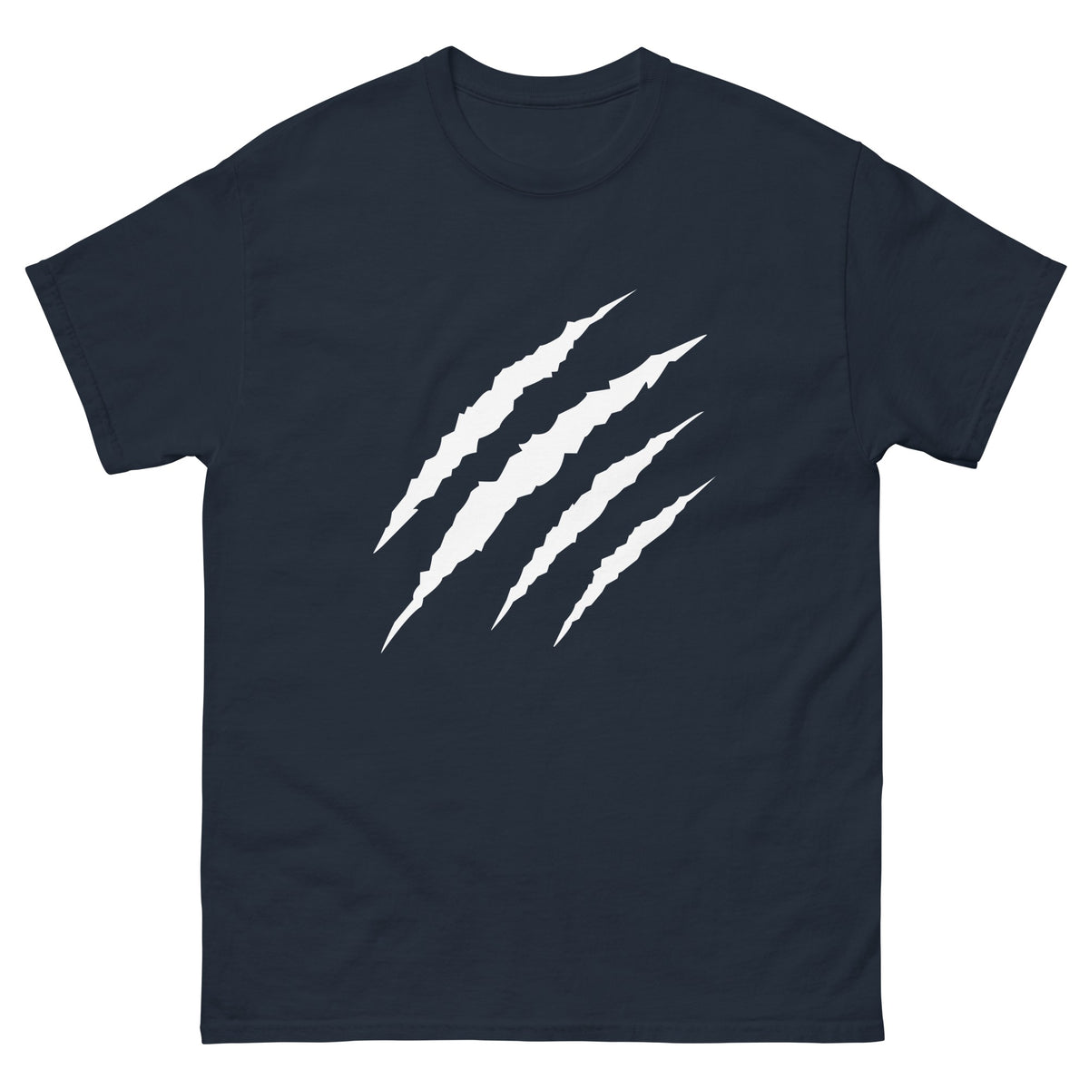 Navy The Predator t-shirt, front